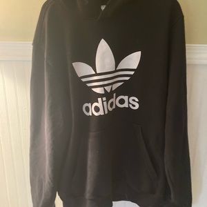 Adidas hoodie black